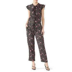 BANJANAN Floral Antoinette Jumpsuit US 6/ SMALL
